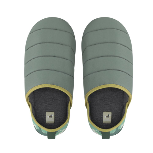 Pantuflas taffeta con estampado talla 26-27 cm