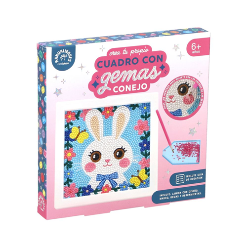 Set pinta gemas cuadro