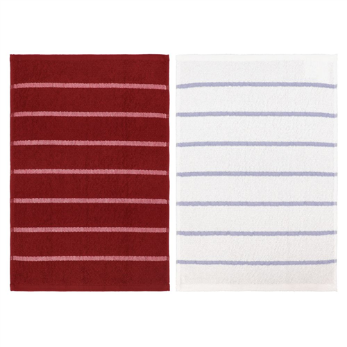 Set de 2 paños cocina terry 40x60 cm