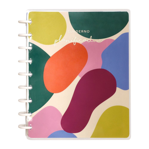 Cuaderno planificador anual A5 con discos
