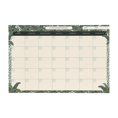 Block planificador semanal 60 hojas 21x31 cm