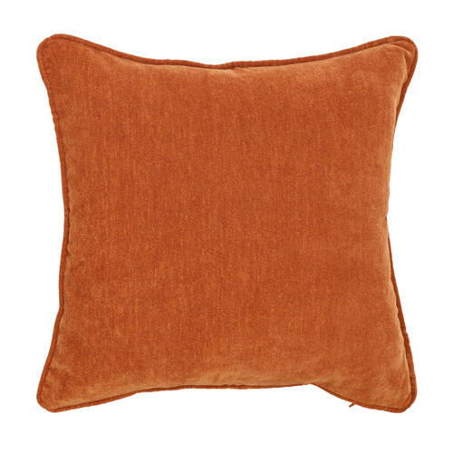 Funda de cojín terciopelo liso 45x45 cm