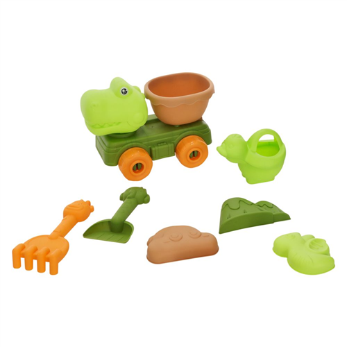 Set de cubeta de playa dinosaurio