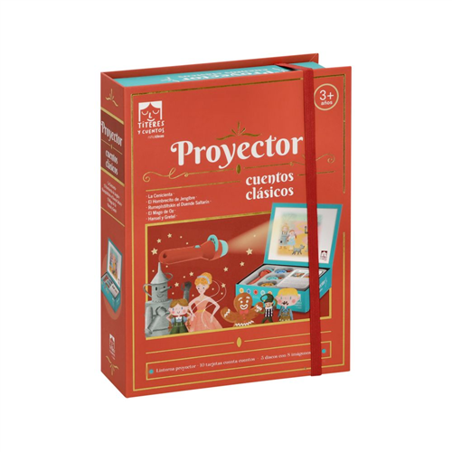 Proyector de cuentos con cuentos clásicos