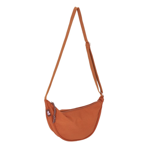 Bolso luna con cierre 34.5x9.5x16 cm