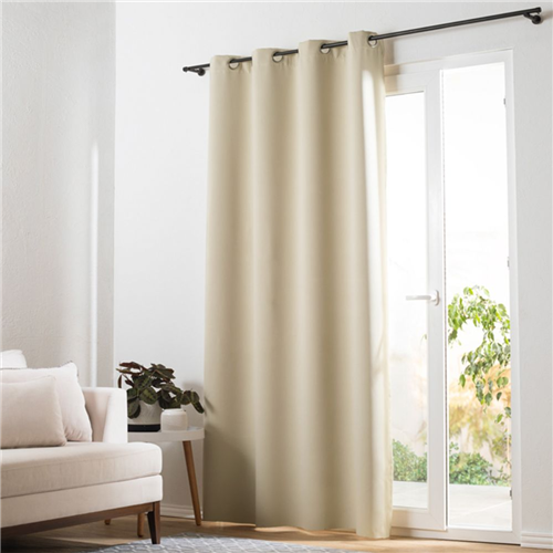 Cortina Blackout Tejido con Ojillos 140x240 cm
