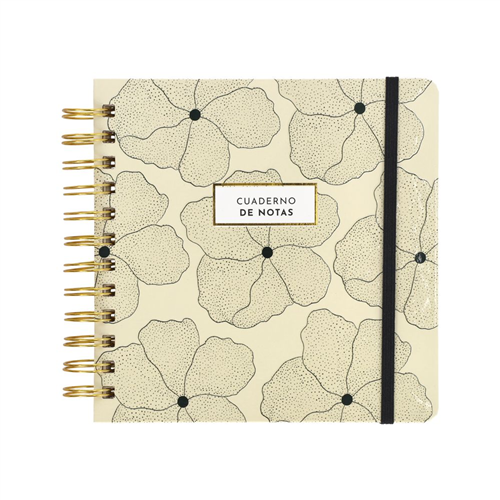 Cuaderno 160 hojas con líneas y cuadros 17x3.5x17 cm