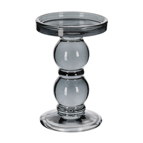 Candelabro perfil de vidrio 10x15 cm