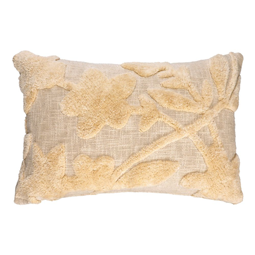 Funda de cojín con diseño tufted 40x60 cm