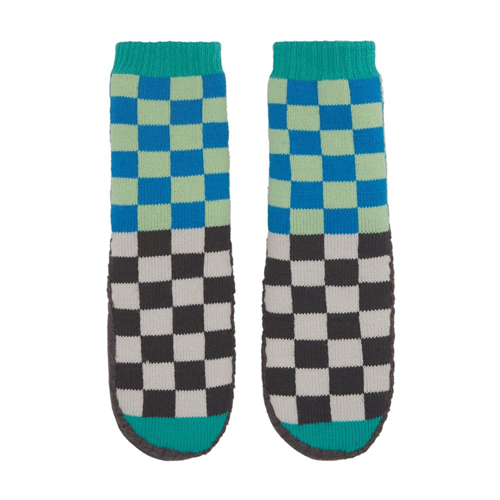 Calcetas tejidas cordero infantil con suela 24 cm