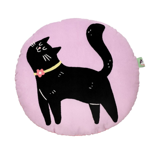 Cojín con estampado gato 45 cm