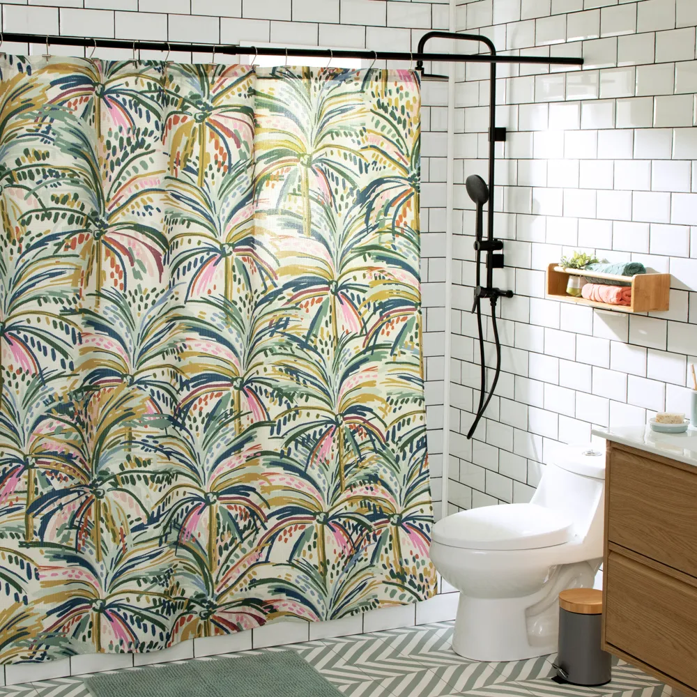 Cortinas y forros de cortina de baño