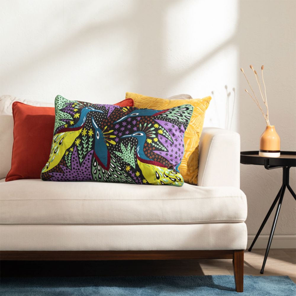 Funda de Cojín Terciopelo 60x40 cm