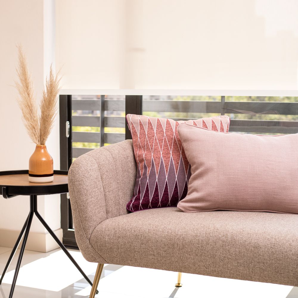 Funda de cojín con color 60x40 cm