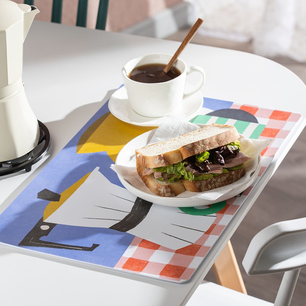 Set 6 Individuales Goma eva 43x28 cm