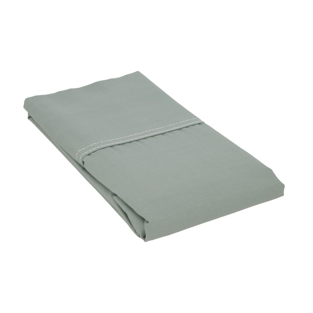 Funda almohada algodón-poliéster liso 144 hilos 50x70 cm