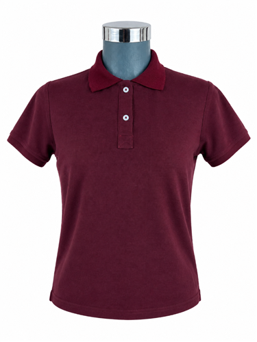 POLO CRISPA VINO DAMA