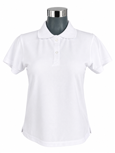 POLO PREMIUM BLANCO DAMA