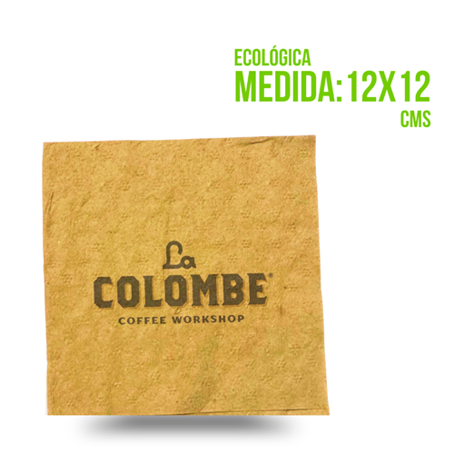 SERVILLETA DE PAPEL PERSONALIZADA ECOLOGICA