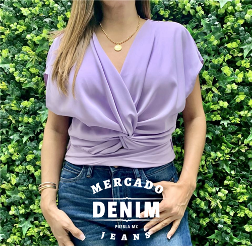 Blusa lila / 32649T