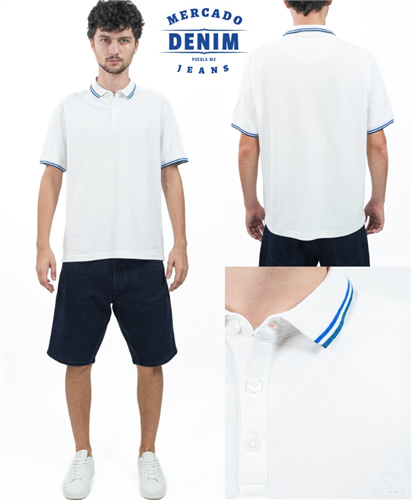 Mariner Club Polo - White / 19280