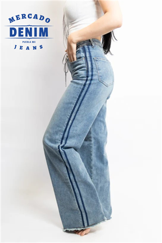 Pull On Wide Leg Jean / DXD0404