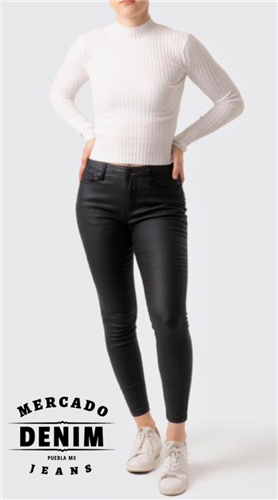 Jegging tipo piel Black / BL6110