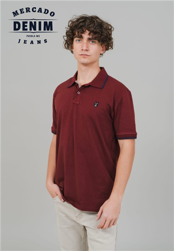 Nova Polo - Burgundy