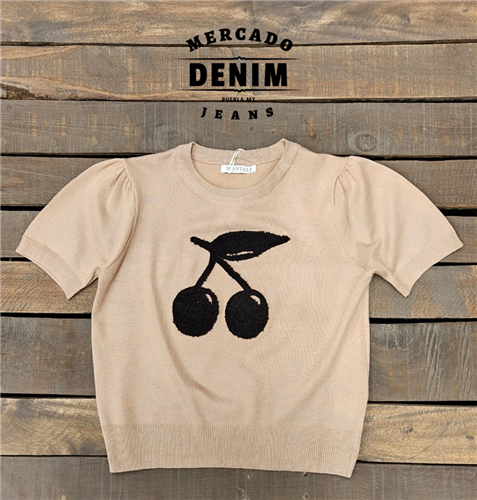 Cherry Twist - Latte / A733