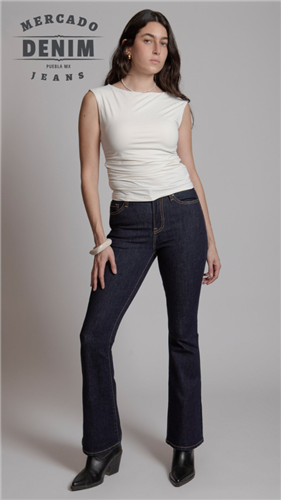 Go To Flare Jean - Indigo / BL7442