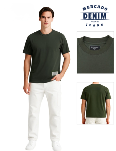 The Ultimate Boxy Tee - Olive / 7067