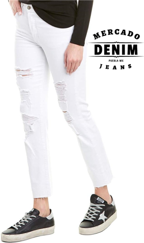 Mattie High Rise Straight Ankle