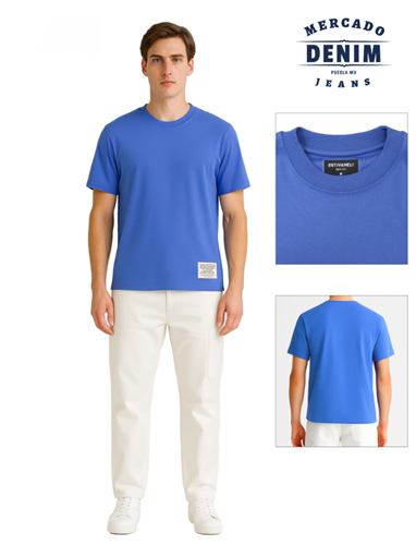 The Ultimate Boxy Tee - Blue / 7068