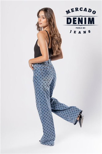 Vintage Polka Jeans / DXD0516