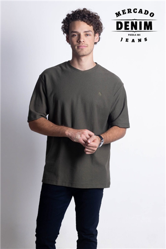 The District Tee - Olive