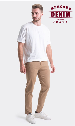 Workday Khaki Smart Slim Stretch / BLC1096