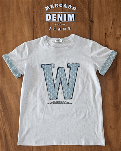 ″W″ Design - Gray / 1843