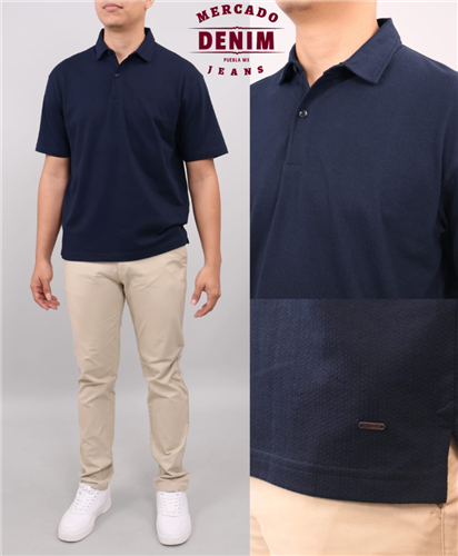 The Lorenzo Knit Polo - Navy / 19816