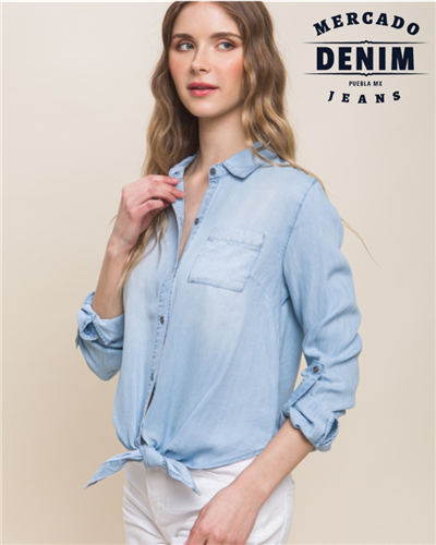 Front Tie Blue  / 2221TJ