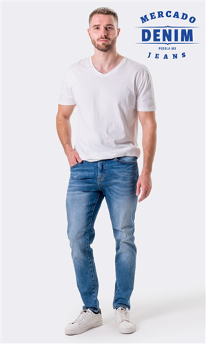 Medium Vintage Indigo Slim Straight / BL401