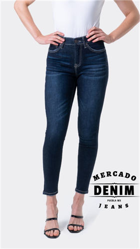 Profondo Blu High Waist Skinny Jean / BL6411