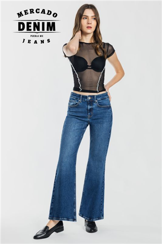 Skyline Low Wide Jean / 3709