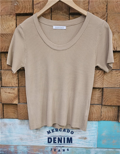 Chelsea Calm Blouse - Latte / A706