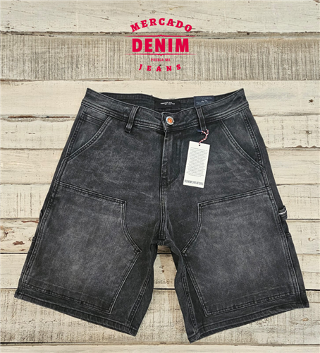 Biker Bermuda - Gray Ash / 25181 416