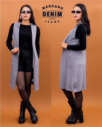 The Maple Vest - Gray / 91127