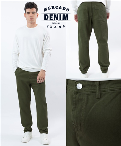 Relaxed Leg Slouchy - Olive / 6332