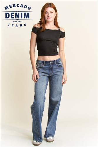 Liberty - Low Waist Wide Leg / 3585