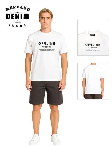 T Shirt Offline Design - White / 7044