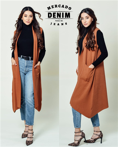 Chalet Knit Vest - Chedron / 93308