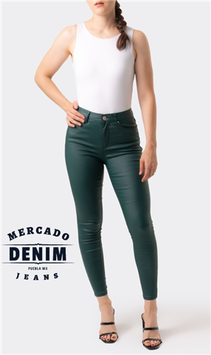 Jegging tipo piel Green Leaf / BL6110